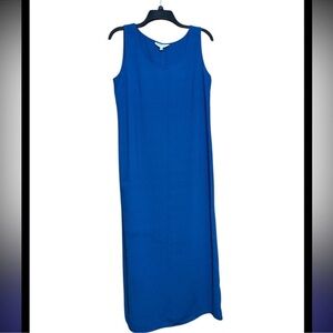 Studio 1 maxi Elegant Blue Sleeveless Dress size 10